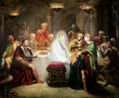 El fantasma de Banquo de Théodore Chassériau